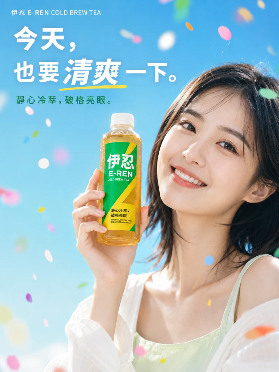 伊忍 E-REN「今天，也要清爽一下」廣告